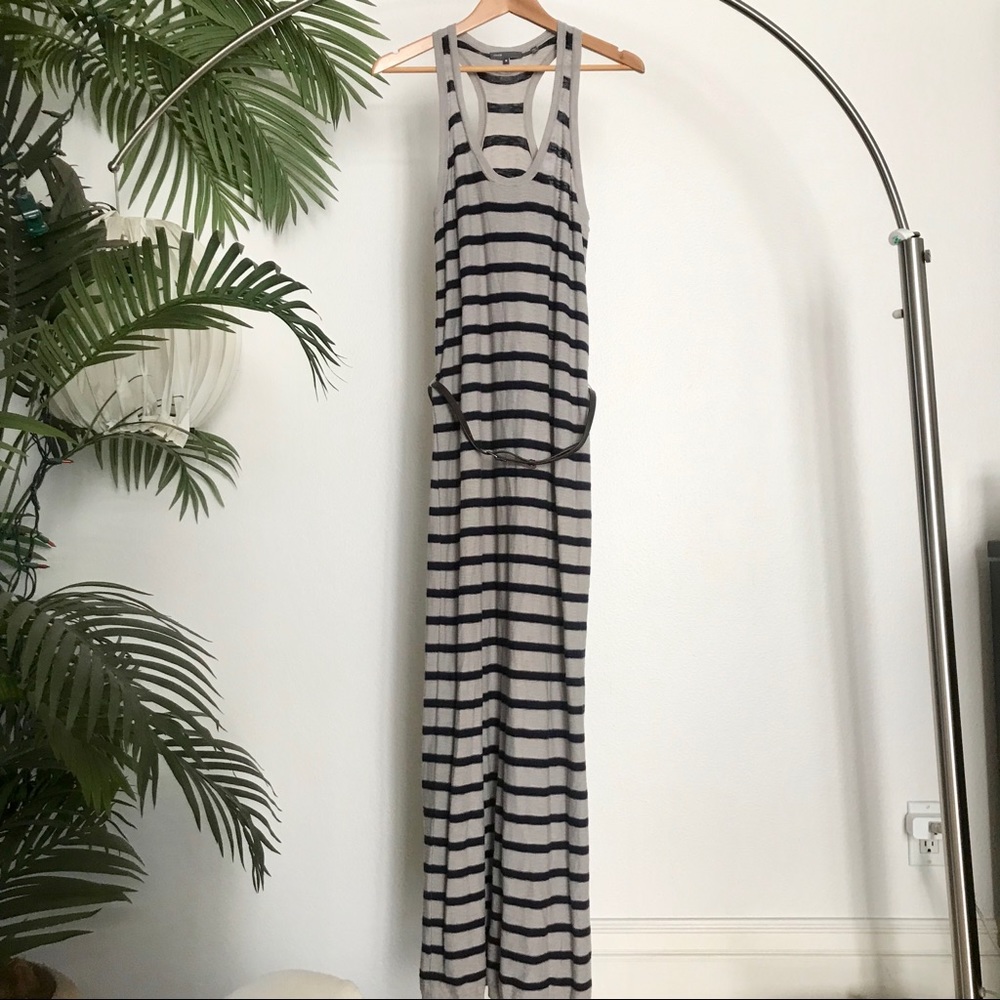 Vince Striped Maxi Dress